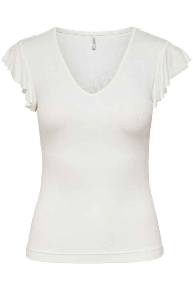 ONLBELIA S/L TOP JRS 15227187 CLOUD DANCER